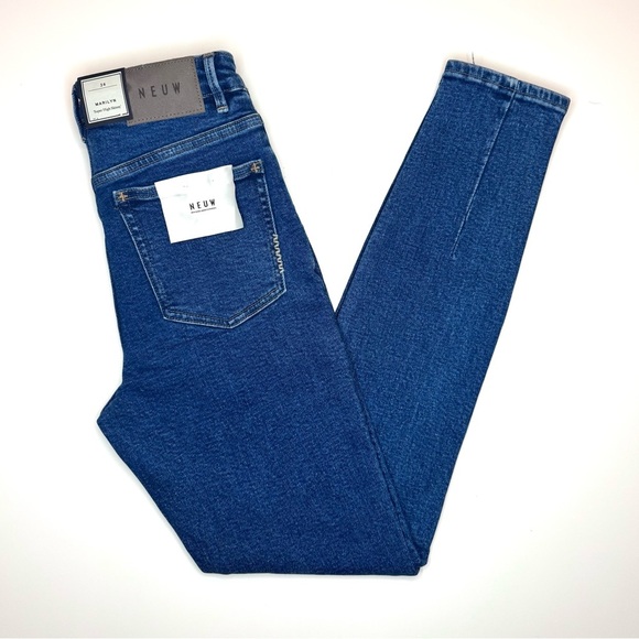 Neuw Women’s Marilyn Super High Skinny Blue Jeans Size- 26 ( New With Tags ) - Picture 7 of 9
